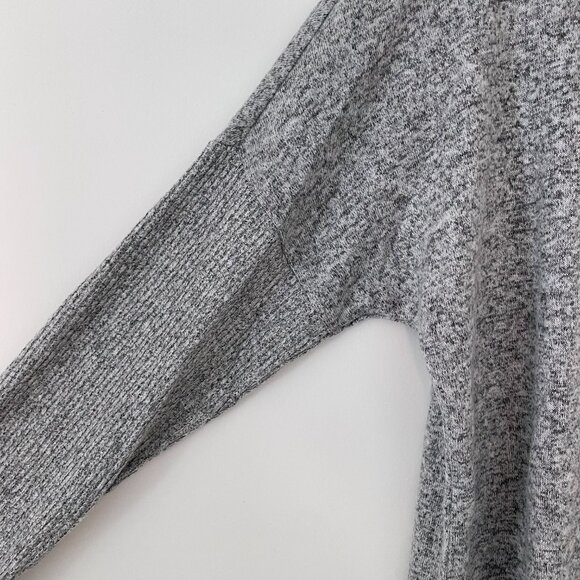 Natori Ulla Heather Grey Long Sleeve Lounge Top - Picture 6 of 12